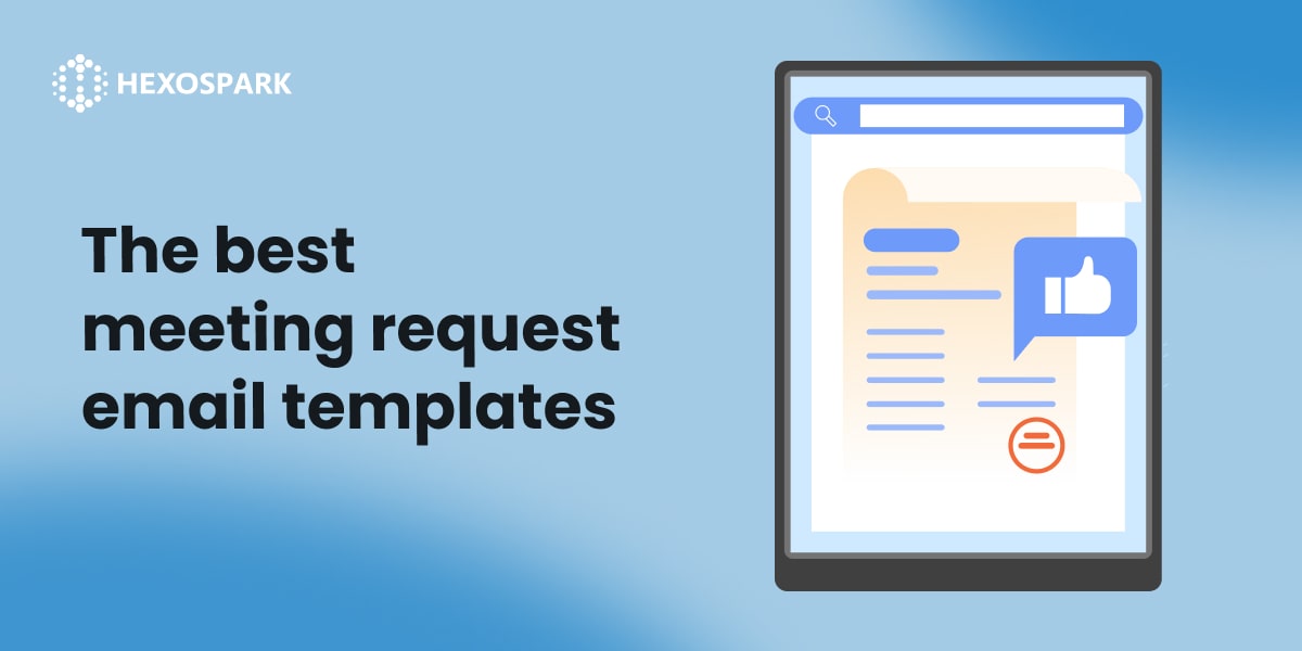 The Best Meeting Request Email Templates Request Meeting Easily