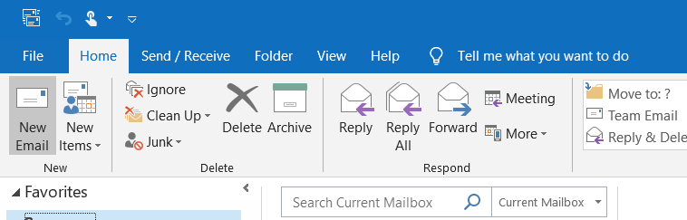 Schedule an email in Outlook