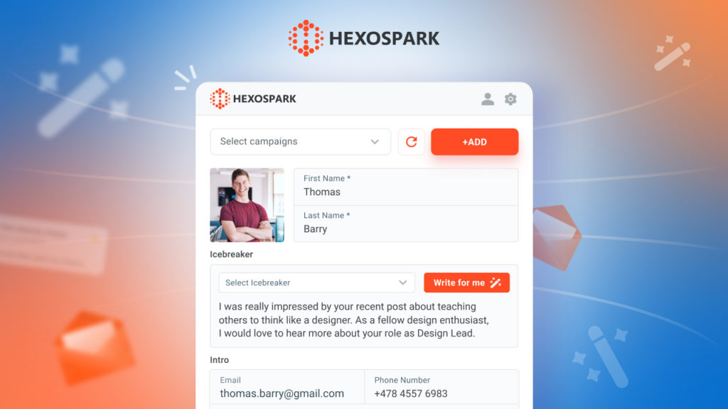 Hexospark Updates - AI icebreakers are here